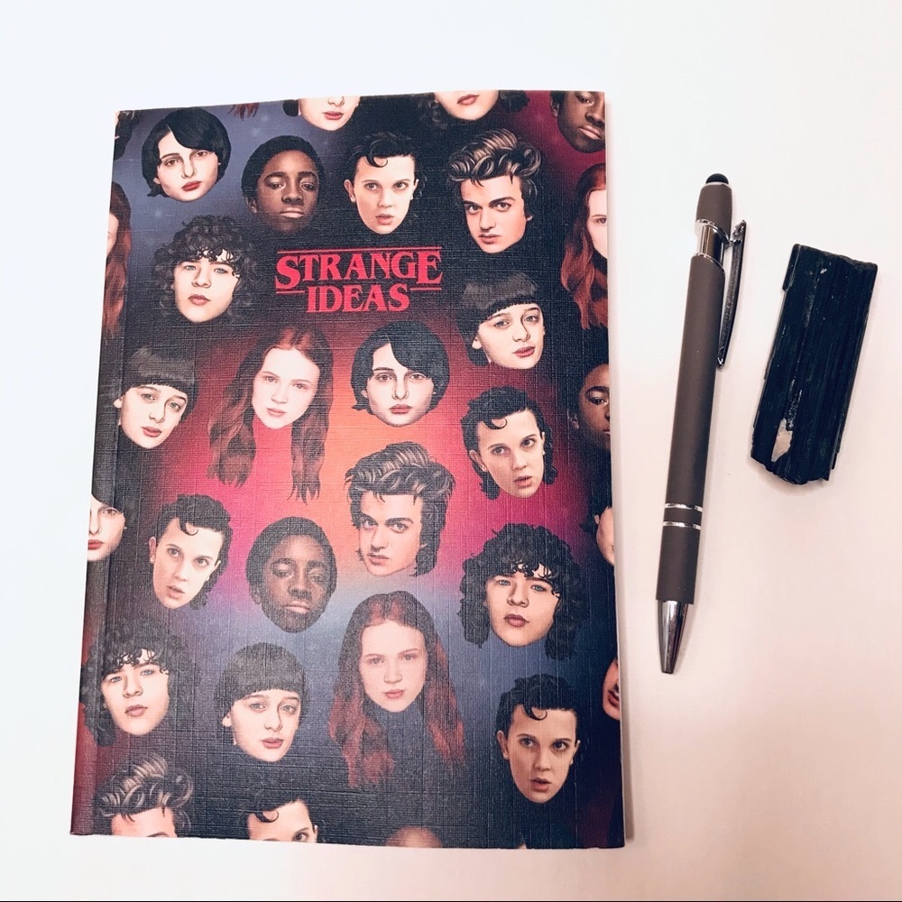 Stranger Things Strange Ideas notebook NWT